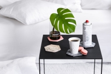 Montana marble spray drinkunderlägg Effect Sprayfärg Black 400 ml Svart