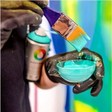 MTN Sprayfärg Waterbased 300 ml Blue Violet Pale Ljusrosa Vattenbaserad