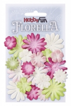 Mullberry Blommor Florella - 20-40 mm - Rosa Mix