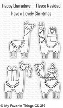 Clear Stamps My Favorite Things Happy Llamadays Clearstamps Silkonstämpel