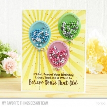 My Favorite Things Mini Balloon Shaker Pouches 10 st Dies