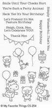 Clear Stamps My Favorite Things Party Animals Clearstamps Silkonstämpel