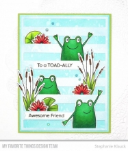 Clear Stamps My Favorite Things Toad-ally Awesome Clearstamps Silkonstämpel