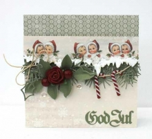 Papper Pion Christmas in Norway All a row Design
