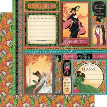 Paper Pack Graphic 45 Fashion Forward 12x12 Tum