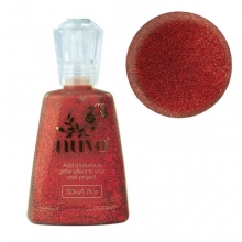Nuvo Glitter Accents - Winter Cranberry - 50 ml
