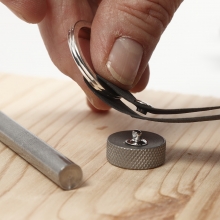 Nyckelberlock av läderpapper DIY Inspiration