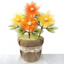 Nylon Blomma Tyg Textil Stocking Strumpbyxor