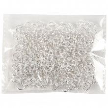 Rund O-ring 5mm 400 st Jumprings till smyckestillverkning