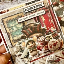 Papper Craft O Clock - Oh, Christmas Night