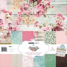 Paper Pack 12”x12” Kaisercraft Oh So Lovely Scrapbooking Papper
