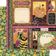 Paper Pack Graphic 45 Fashion Forward 12x12 Tum