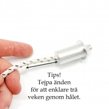 Oljelampsveke 4 mm 1 meter Ljus Tillbehör