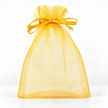 Organzapåsar - Guld - 13x10 cm - 12 st