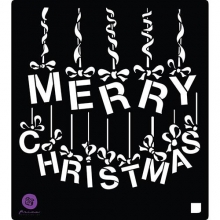 Schablon Prima Stencil 6”X6” Ornament Letters