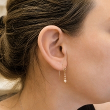 Fransk öronkrok L: 22 mm Förgylld 6 st Göra egna örhängen