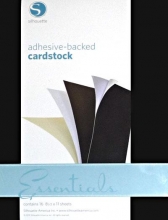 Självhäftande Cardstock A4 Essential Colors 16 ark Scrapbooking