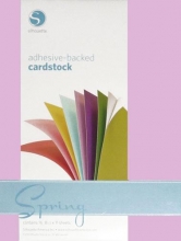 Självhäftande Cardstock A4 - Spring Colors - 16 ark
