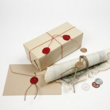 Lackstång 3-pack Sealing Wax Sticks Röd Sigill Presentinslagning