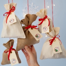 Paketkalender med påsar