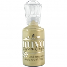 Nuvo Drops Crystal Liquid Pearls Pale Gold