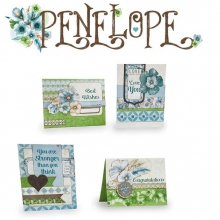 Paper Pack BoBunny Collection 12x12 Penelope Scrapbooking Papper