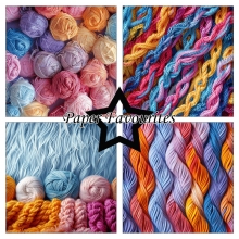 Paper Pad 6x6 - Knitting Yarn - Paper Favourites