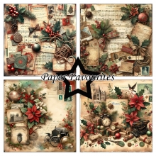 Paper Pad 6x6 - Vintage Christmas - Paper Favourites