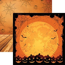 Paper Kit Reminisce Halloween Night Halloweenpyssel Höstpyssel