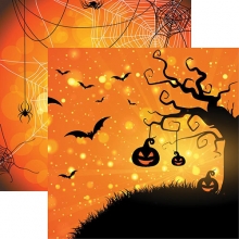 Paper Kit Reminisce Halloween Night Halloweenpyssel Höstpyssel