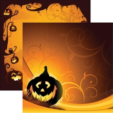 Paper Kit Reminisce Halloween Night Halloweenpyssel Höstpyssel