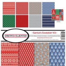 Paper Kit Reminisce Santas Sweater Santa´s