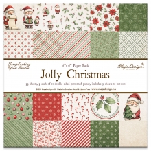 Paper Pack 6x6 Tum - Maja Design - Jolly Christmas