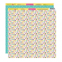 Paper Pack Bella Blvd Squeeze The Day 12 x Tum Mönstrade Scrapbooking Papper