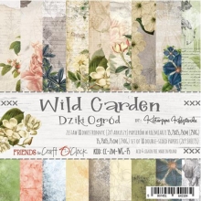 Paper Pack Craft o Clock - Wild Garden - 6x6 Tum
