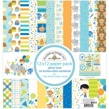 Paper Pack Doodlebug Party Time 12x12 Tum