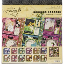 Paper Pack Graphic 45 - Fashion Forward - 12x12 Tum