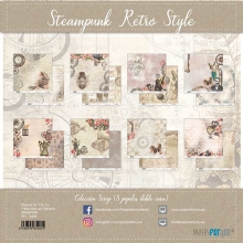 Paper Pack Papers For You - Steampunk Retro Style - 12x12 Tum