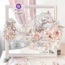 Pappersblommor Prima Marketing Sparkle Sparkly Jolly