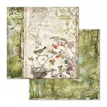 Paper Pad Stamperia Forest 12x12 Tum till scrapbooking, pyssel och hobby