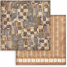 Paper Pad Stamperia Savana Backgrounds 12x12 Tum