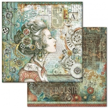 Paper Pack Stamperia Sea World 8x8 Tum Pappersblock Pad 4 8