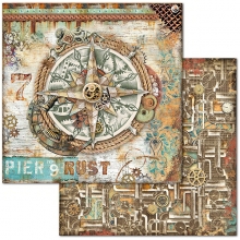 Paper Pack Stamperia Sea World 8x8 Tum Pappersblock Pad 4 8