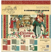 Paper Pad 12”x12” Graphic45 A Christmas Carol Graphic 45