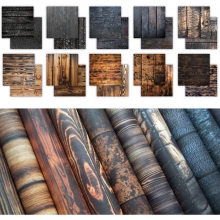 Paper Pad 12x12 - Craft Consortium - Scorched Wood