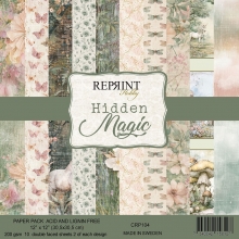 Paper Pad 8x8 - Hidden Magic - Reprint
