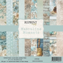 Paper Pad Masculine Moments, Reprint, Fars Dag, Fathers Day, Pappa