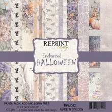 Paper Pad Scrapbooking Papper Enchanted Halloween - Reprint