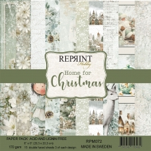 Paper Pad 12x12 - Home For Christmas - Reprint