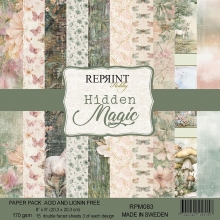 Paper Pad 8x8 - Hidden Magic - Reprint